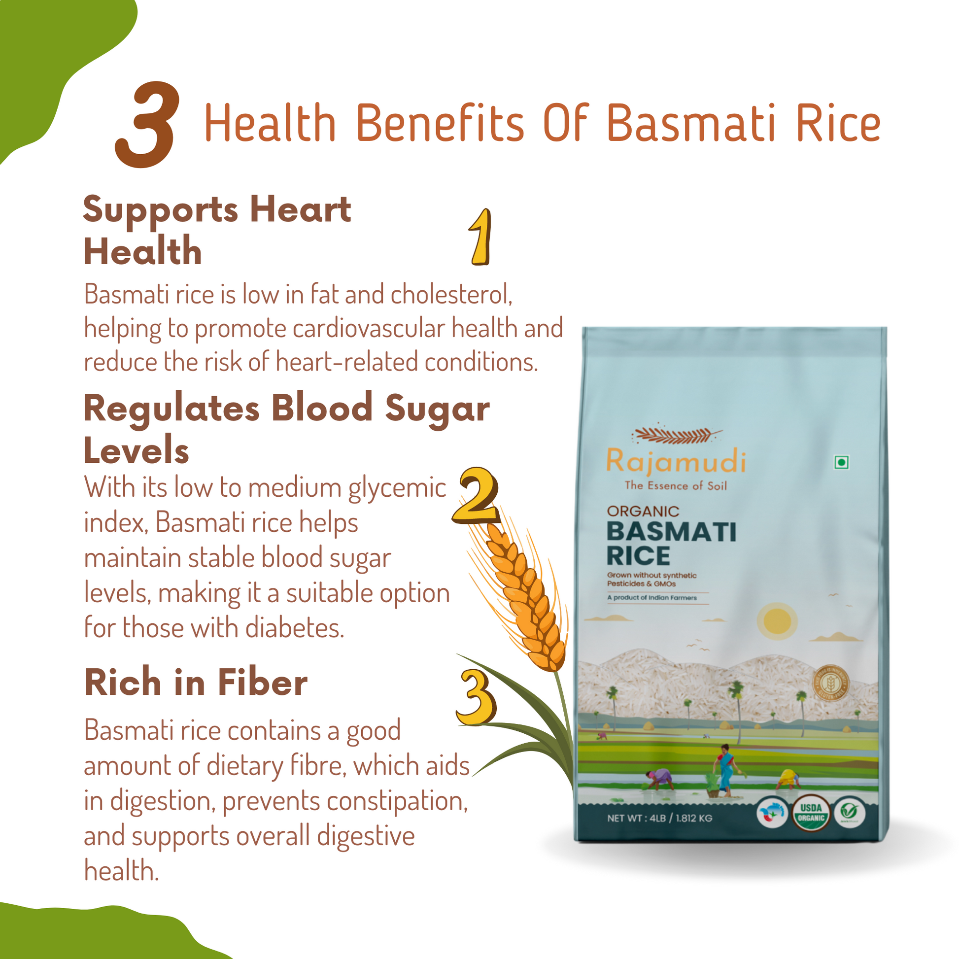 basmati rice, organic basmati rice, organic white rice, basmati, rajamudi basmati rice, buy basmati rice, baasmati rice, basmati rice 4lb, buy basmati rice, unpolished rice, unpolished basmati rice, biryani rice