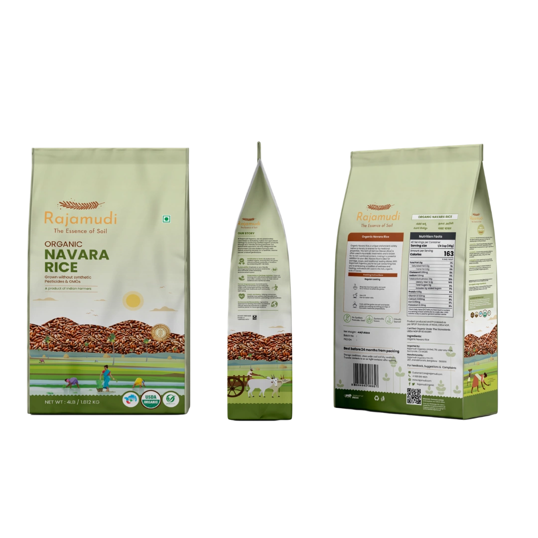 navara rice, organic navara rice, organic red rice, rajamudi navara rice, unpolished navara rice, navara rice 4lb, buy navara rice, rajamudi navara rice, rice for diabetic people, navara red rice