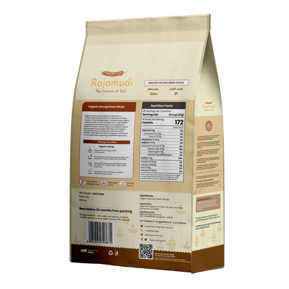 moong dal, organic moong dal, moong pulse, buy moong dal, yellow dal, dal tadka, organic pulse, dal, organic dal, rajamudi organic moong dal, rajamudi moong dal, moong, yellow split pulse, chemical free dal, green whole, green whole pulse, rajamudi green whole pulse