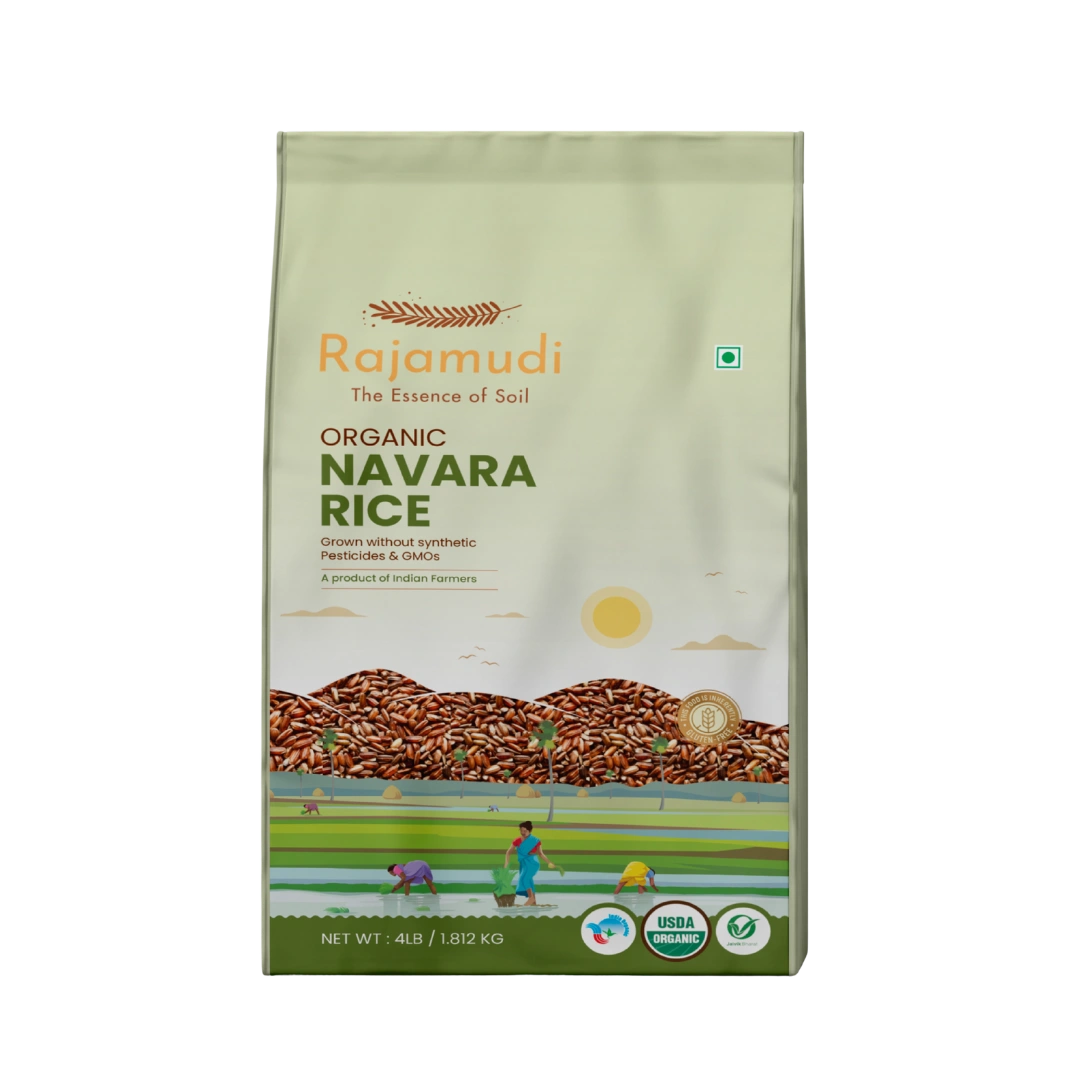 Rajamudi Organic Navara Rice 4 lb: A Taste of Ancient Wisdom – Rajamudi ...