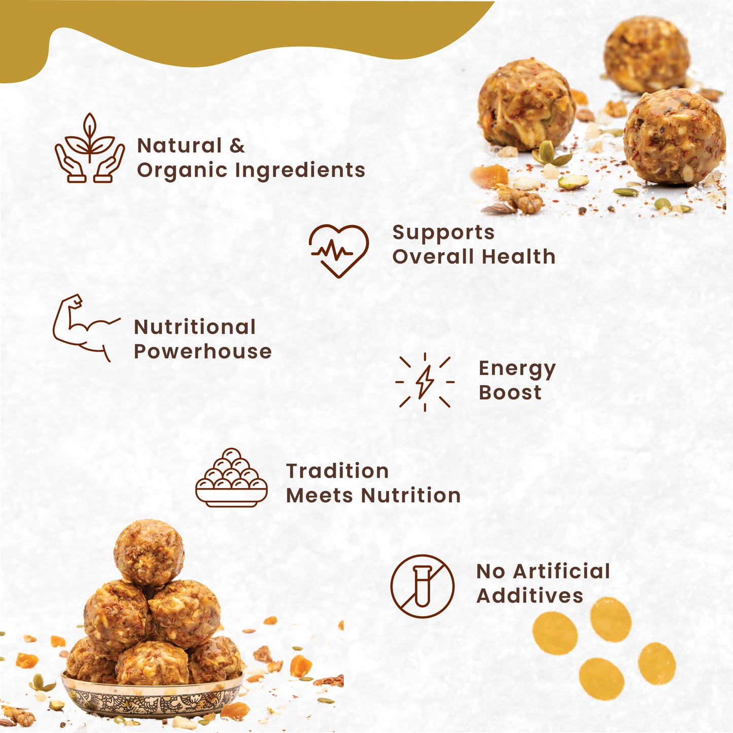 Rajamudi Dink NutriBites 1.1lb- Energize your day, Naturally